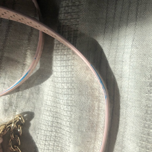 NWT Pale Pink and Gold Polka Dot Kate Spade Mini Envelope Purse - Picture 10 of 10